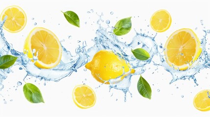 Refreshing Lemon Splash