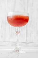 Glass of Floral Daiquiri