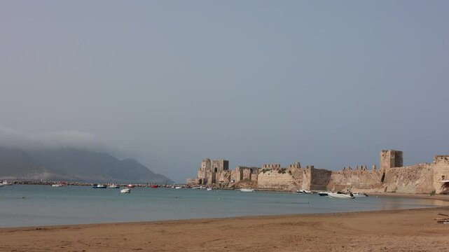 Bourtzi of Methoni Castle, Peloponnese Greece.