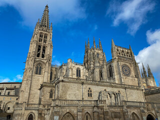 Fototapeta premium CATEDRAL DE BURGOS INTERIOR DETALLES 2024