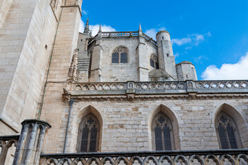 Fototapeta premium CATEDRAL DE BURGOS EXTERIOR DETALLES 2023