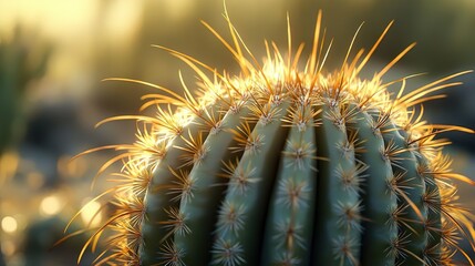 Obraz premium Elegant cactus plants with bold appearances enhancing the look of any home or garden picture