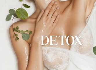 Gentle detox cleanse: gradual process of purifying body, mind, promoting overall wellness, fresh start, encouraging natural elimination of toxins for healthier, more balanced life
