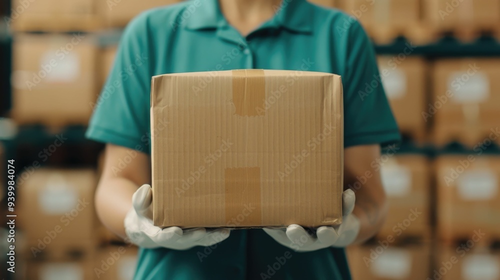 Poster meticulous packaging and handling practices for fragile products in home based online sales and deli