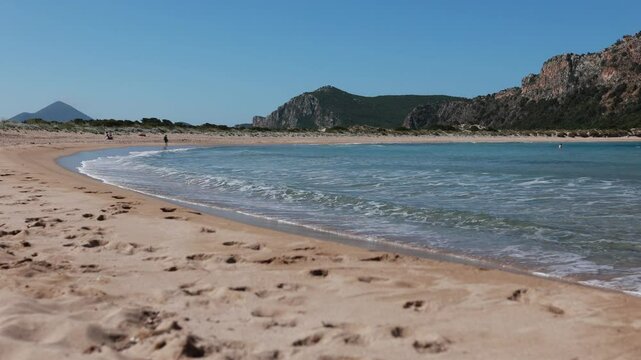 Voidokilia Beach - beautiful lagoon, Peloponnese Greece