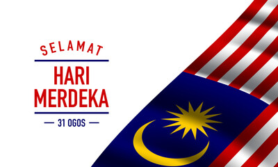 Malaysia Independence Day Background Design.