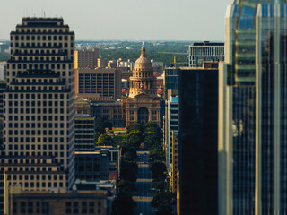 The Austin Texas skyline.