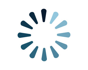 Obraz premium Loading bar status icon. Vector illustration. Vector loaded icons. Download progress. Donload or Upload.