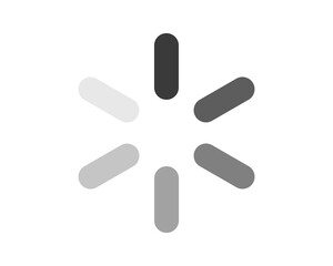 Loading bar status icon. Vector illustration. Vector loaded icons. Download progress. Donload or Upload.