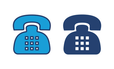 Telephone icon vector. phone icon vector.