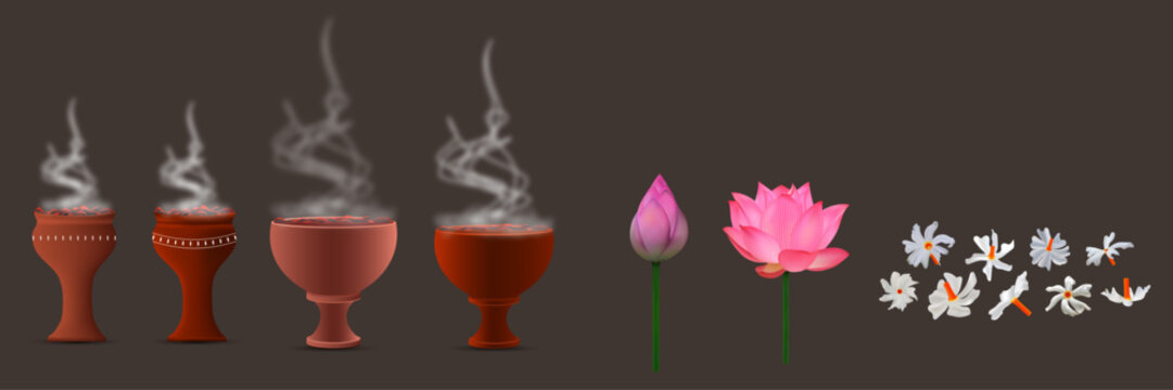 Durga Puja, Sale, for the. Design Material, Lotus Flower, Shiuli Flower, and. Dhunuchi,  Banner, Poster, Ganesh Chaturthi, Navratri, Saraswati, Goddess Durga, shiva, god, Lakshmi, Puja, Kali,
