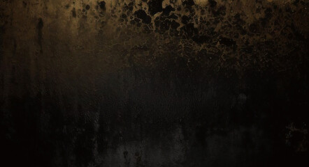 Fototapeta premium gold black paint wall texture. black and gold, abstract grunge background. Abstract artistic background. Black and gold painting background. black and gold grunge. 