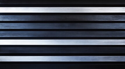 Obraz premium Radiating Horizontal Stripes - Abstract Geometric Design with Layered Effect