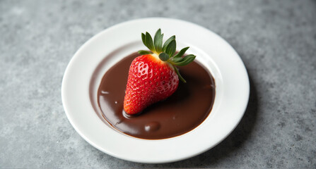 strawberry and chocolate