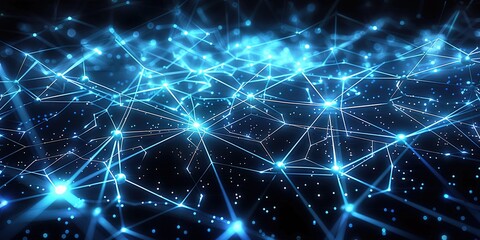 abstract background with stars