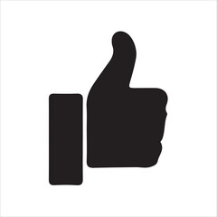 Obraz premium Vector Illustration A Bold Thumbs Up Symbol, Ideal for Digital and Print Design Projects. Represents agreement, approval, or positive confirmation.