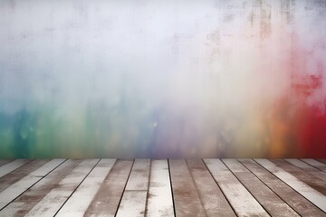 room with wooden floor