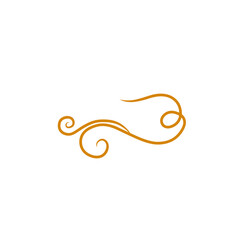 classic swirl decoration flourish 