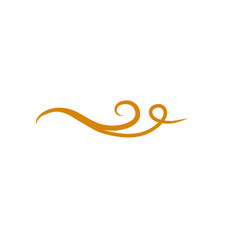classic swirl decoration flourish 