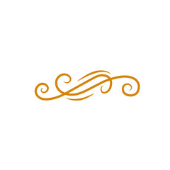 classic swirl decoration flourish 