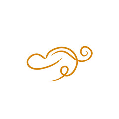 classic swirl decoration flourish 