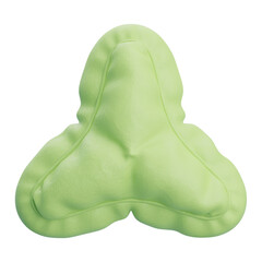 Triangle Balloon Clay 3D Abstract