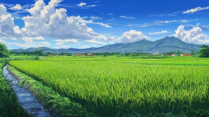 夏の田園風景19
