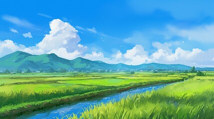 夏の田園風景21