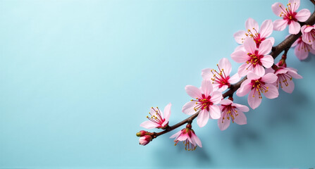 Obraz premium pink cherry blossoms