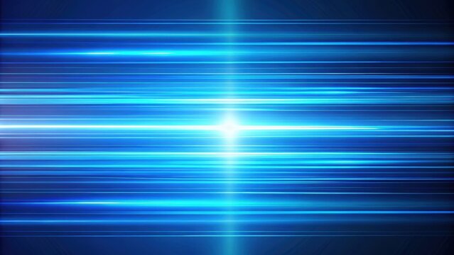 Luminous parallel lines overlaying a vibrant blue background, photonegative, art, wallpaper, abstract, design, contrast