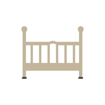 recommend clip art: Baby crib icon