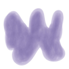 Aquarelle Abstract Shapes Blob Decoration