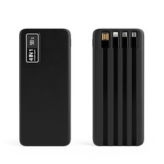 Mobile Devices Charging Power Bank. 3d Rendering
