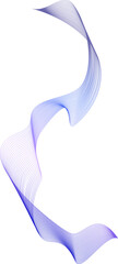 abstract wavy gradient lines for technology and science