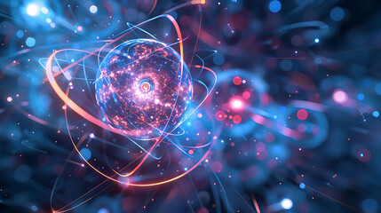 Scientific diagram of electronpositron interactions creating photons in a highenergy experiment