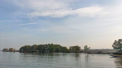 Malabon dike on a humid morning