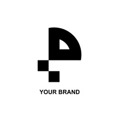 Illustration of Creative Initial P Vector Logo for Your Brand
