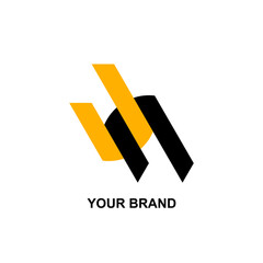 Illustration of Creative Initial UN Vector Logo for Your Brand