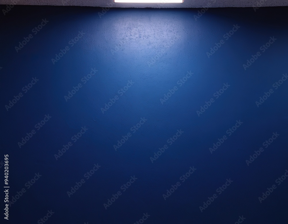 Poster abstract smooth blue with black vignette studio well use as background business report digital websi