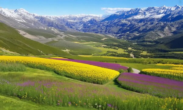 Timelapse of Hayden Valley's Seasonal Changes, Yellowstone