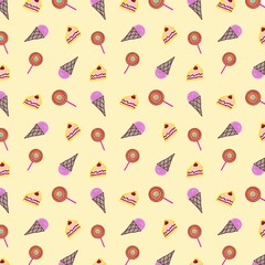 Seamless pattern all about print fabric pattern wallpaper background floral design flower pattern party design gift