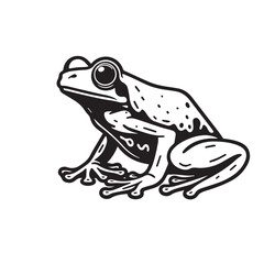 Tree frog Outline vectors Frog clipart Cartoon frog clipart Frog silhouettes