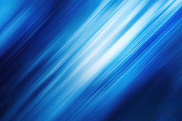 Blue blurred gradient background banner. Mixed motion texture. Panoramic web header. Wide screen abstract diagonal lines wallpaper , ai