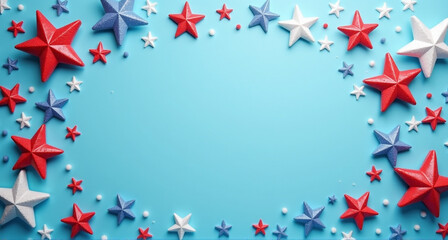 stars and stripes border