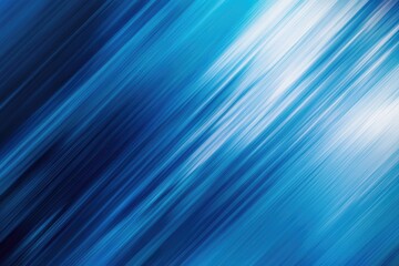 Blue blurred gradient background banner. Mixed motion texture. Panoramic web header. Wide screen abstract diagonal lines wallpaper , ai