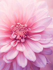 dreamy pink flower