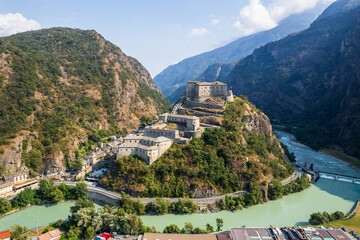 Il forte di Bard in Valle d'Aosta