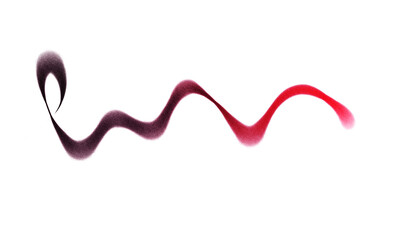 Whoosh lines curvy calligraphy Neon gradient texture bright lines texture, realistic cutout on transparent background. Spray gradient lines texture overlay.