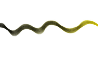 Whoosh lines curvy calligraphy Neon gradient texture bright lines texture, realistic cutout on transparent background. Spray gradient lines texture overlay.