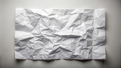 Obraz premium Realistic of folded empty paper with glued wrinkled effect, paper, folded, empty, glued, wrinkled, realistic,texture, background